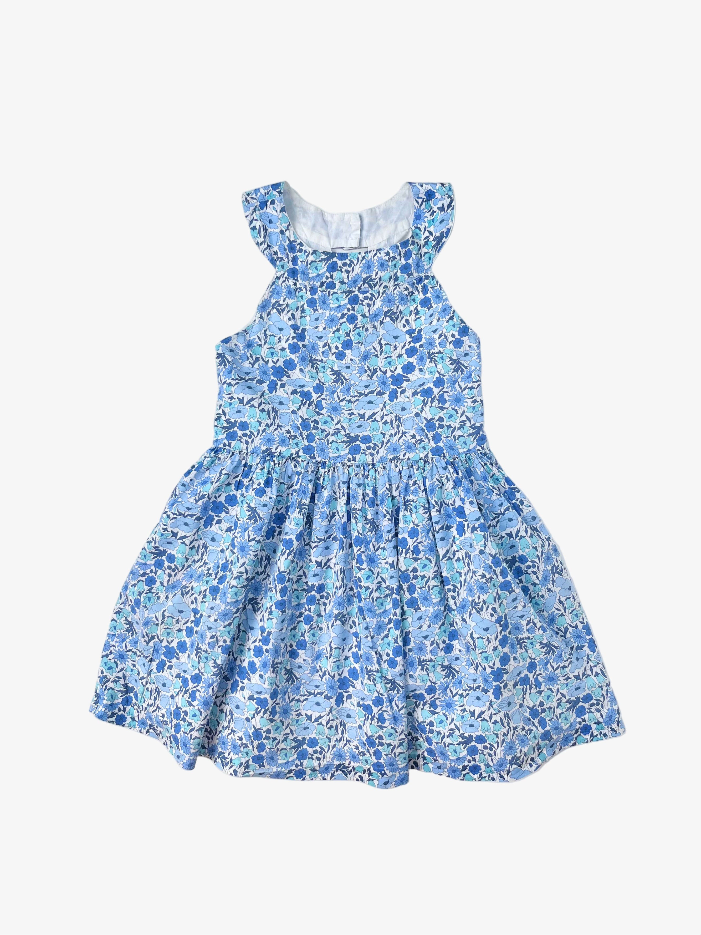 Jacadi - Summer Dress with Flower Print (Size 5 / 110 cm)