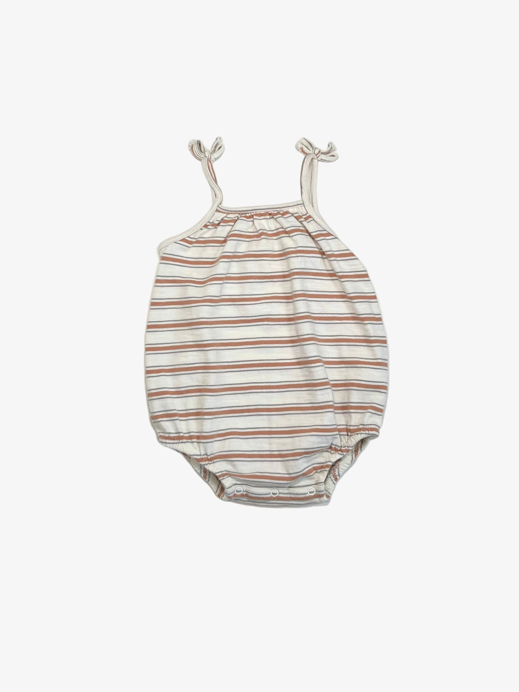Rylee + Cru – Summer Stripe Romper (Size 3–6 Months)