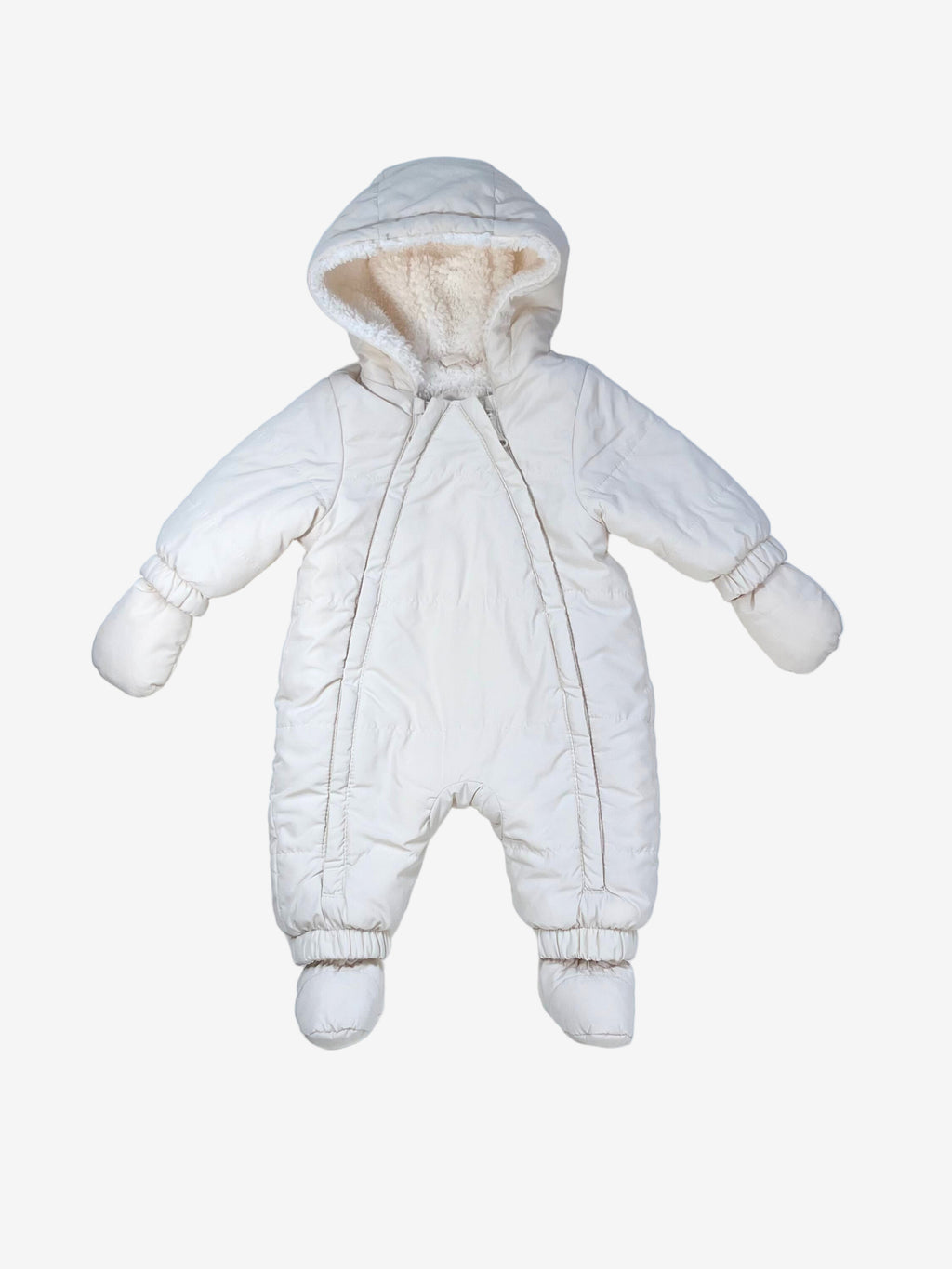 Zara - Suit with Footies & Mittens 0-3 months