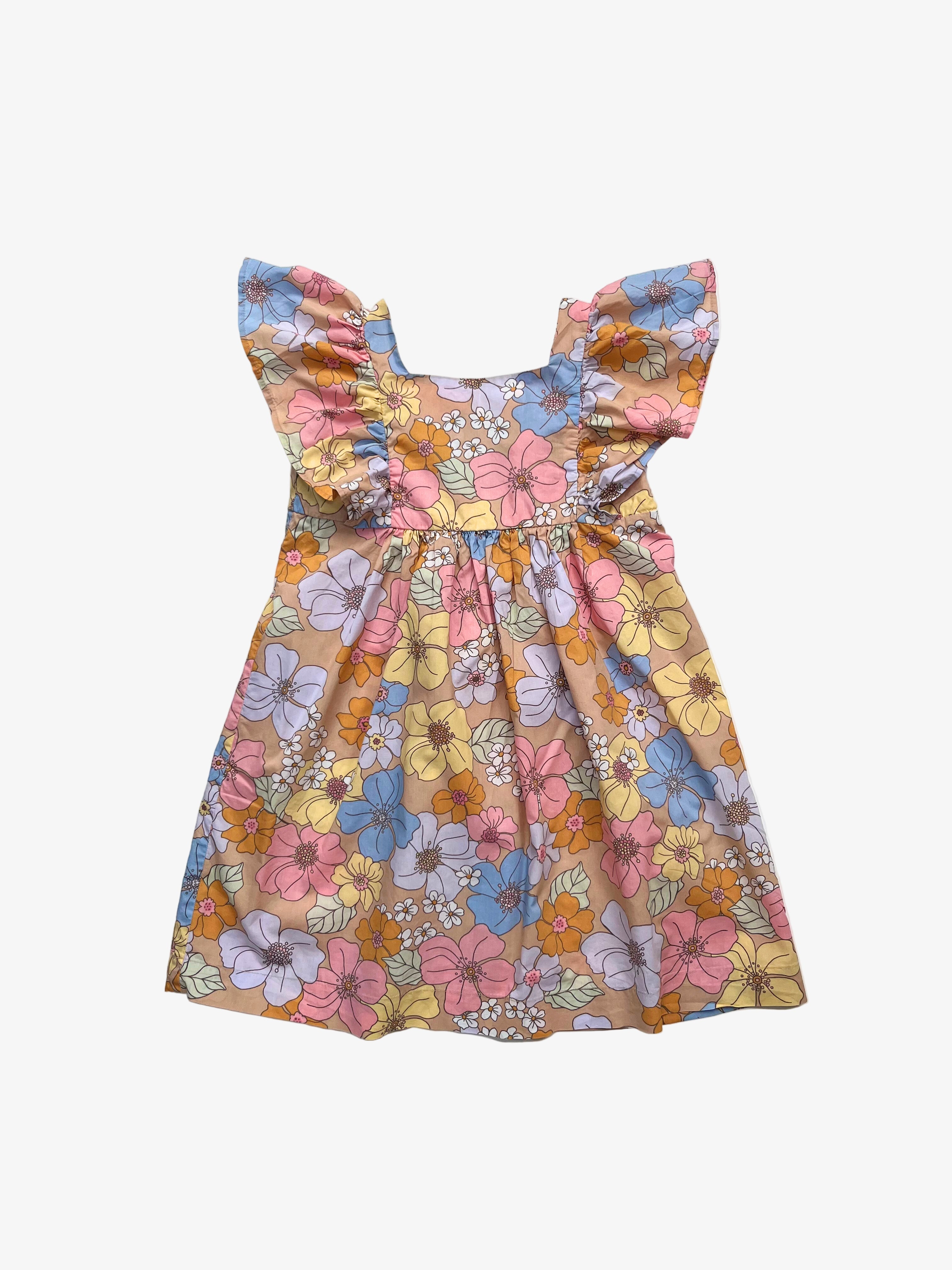 H&M – Cotton Dress (Size 4–5 Years)