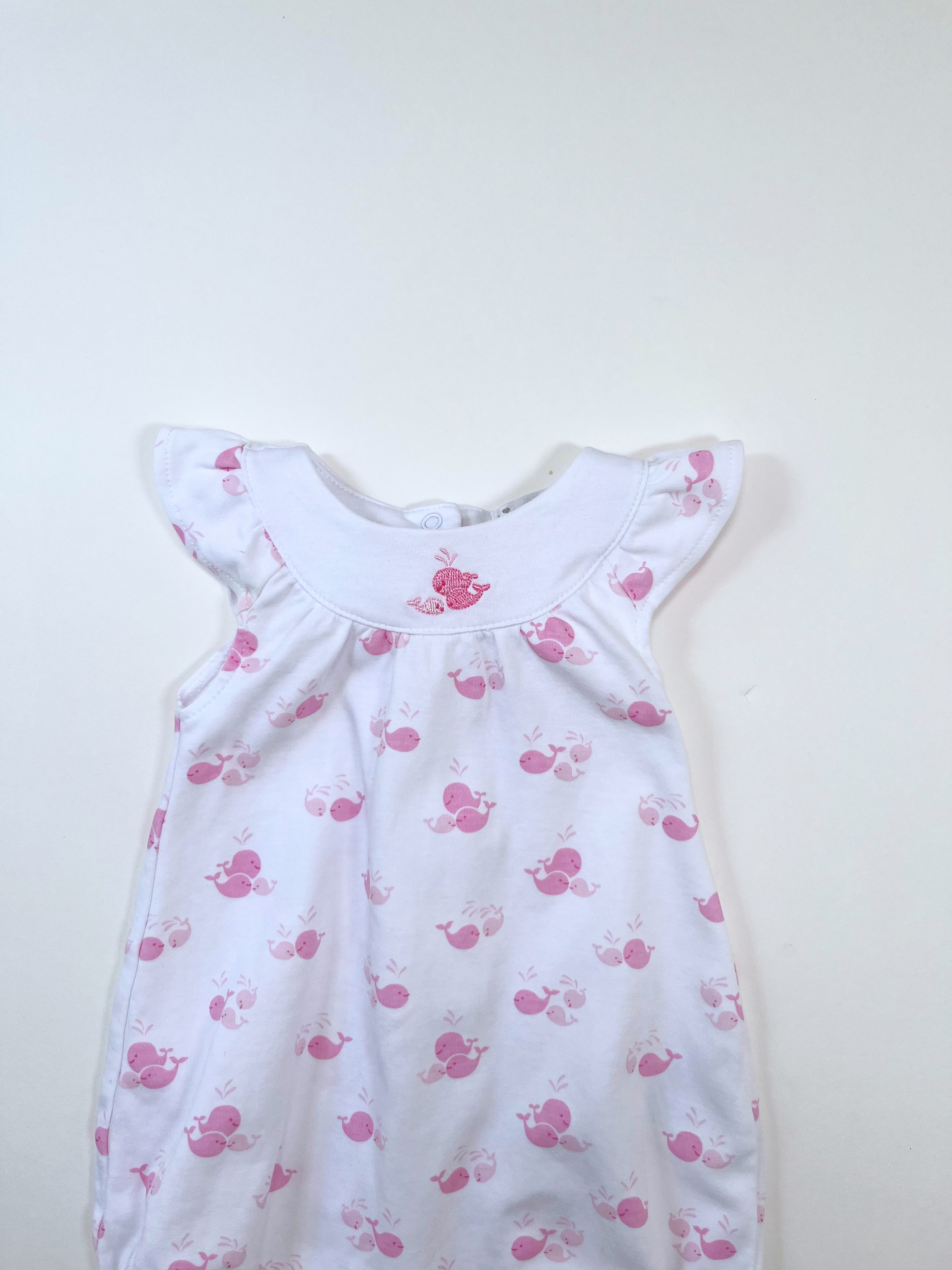 Kissy Kissy – Romper (Size 0–3 months)