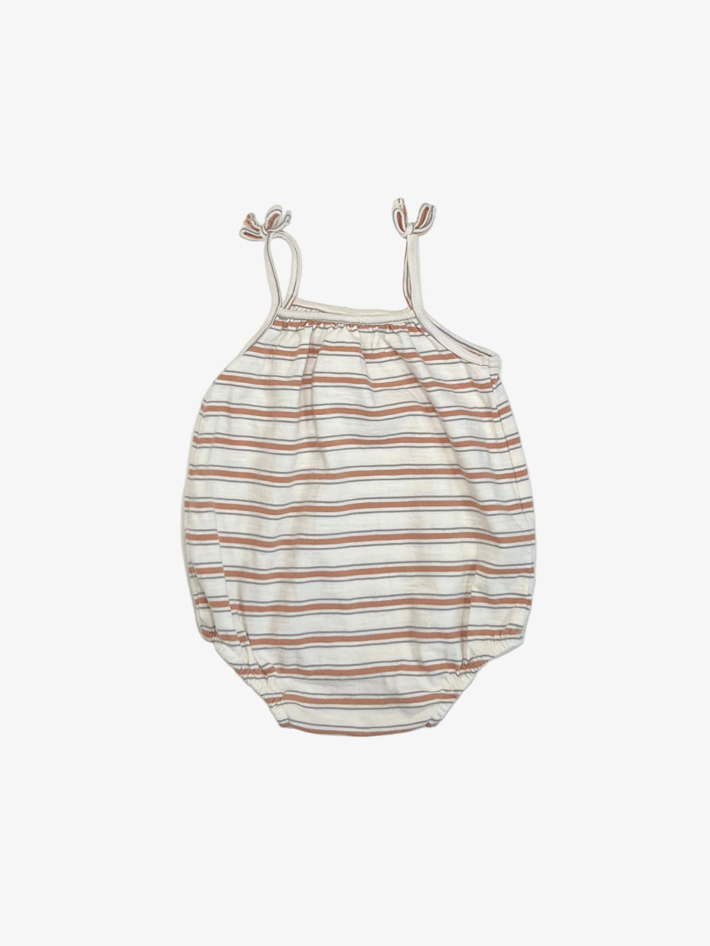 Rylee + Cru – Summer Stripe Romper (Size 3–6 Months)