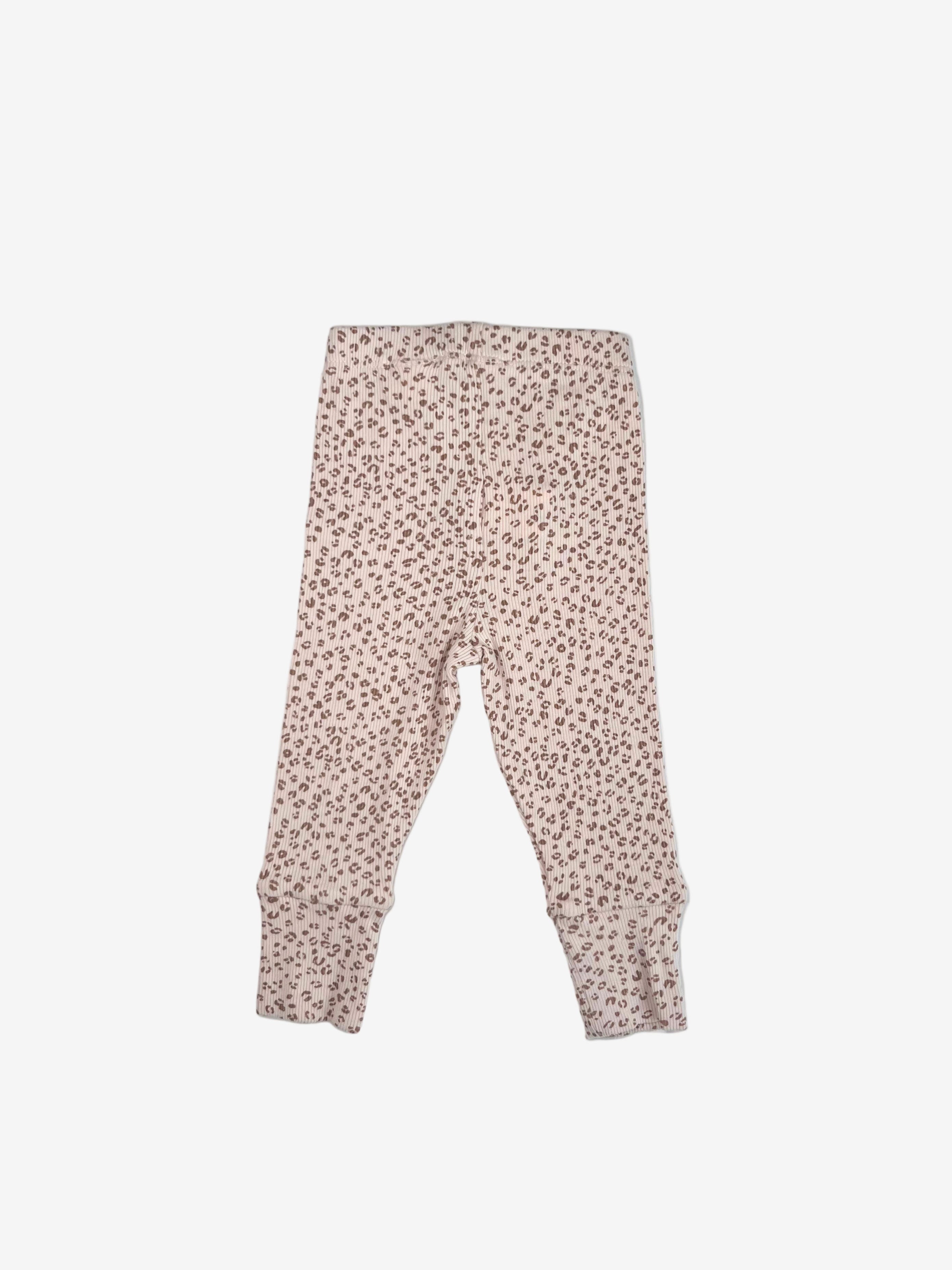 Zara Pants with Animal Print (3–6 Months)