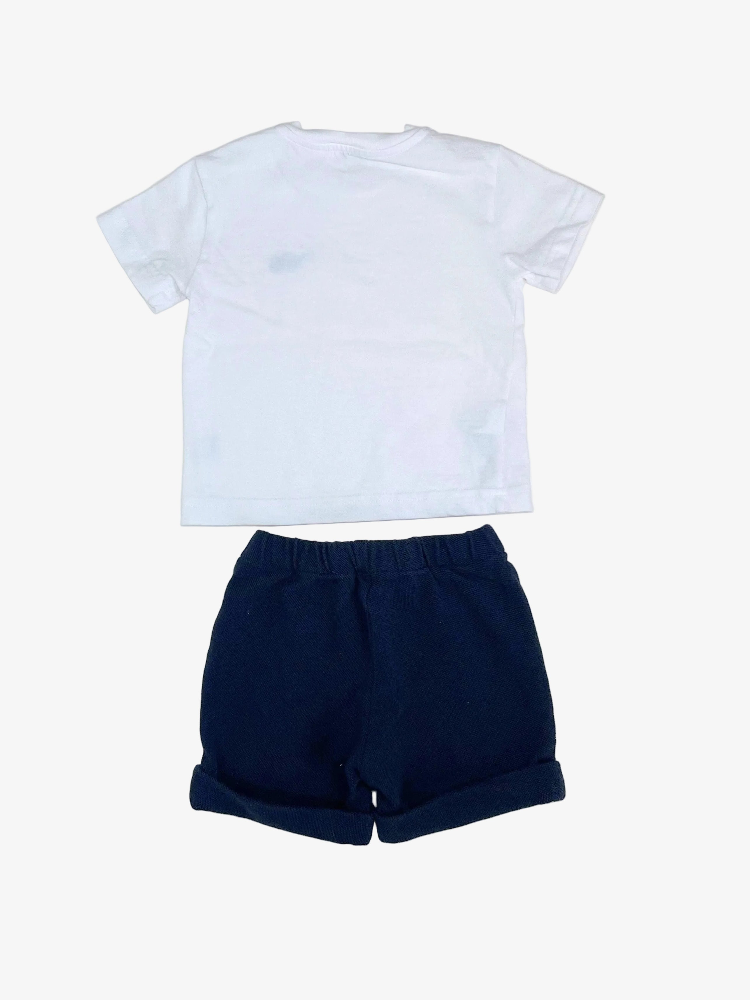 Il Gufo – T-Shirt & Shorts Set (Size 9 months)