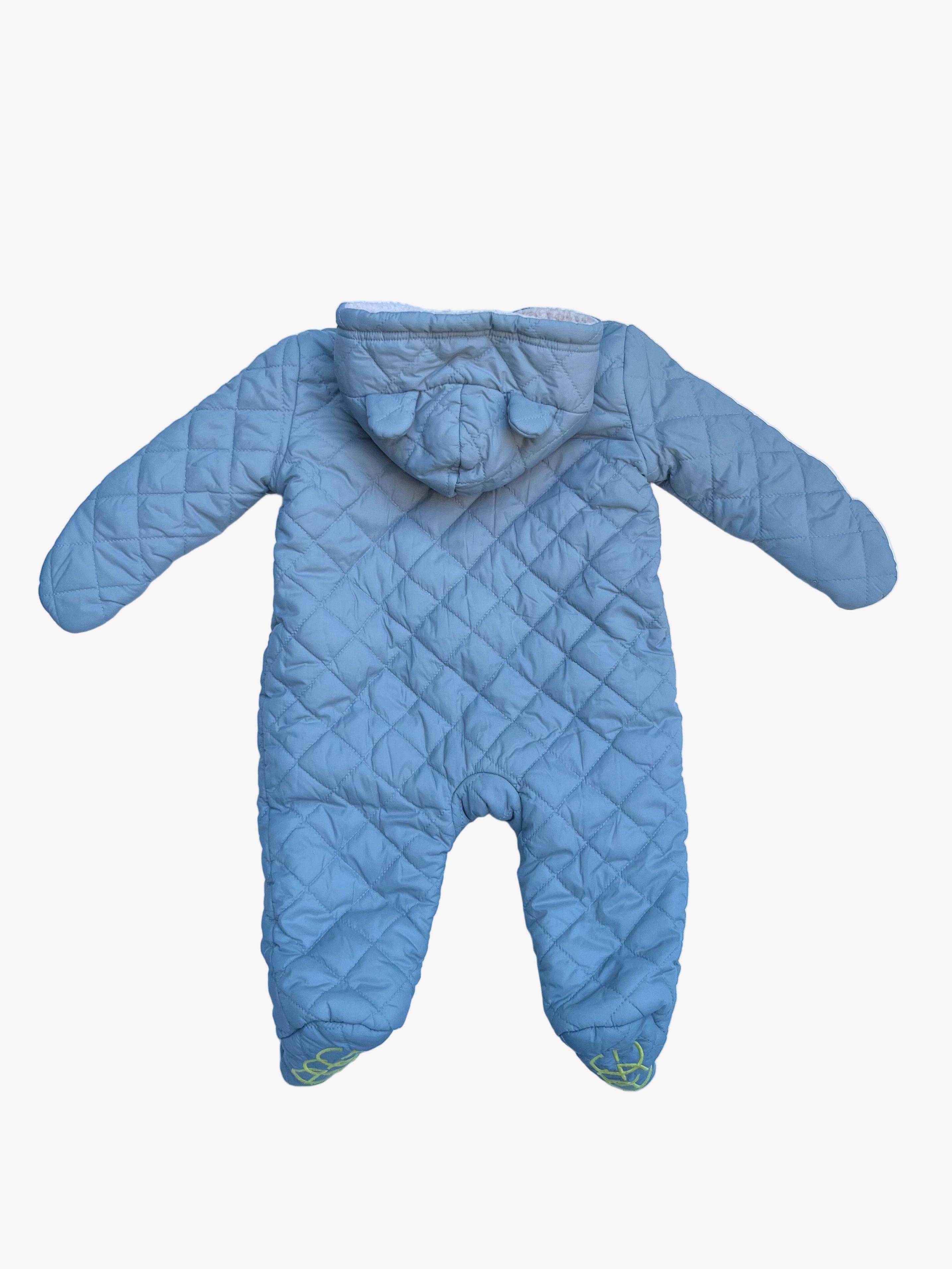EGG -  Bear Ears Hooded Snowsuit - 6 Months (Runs small)