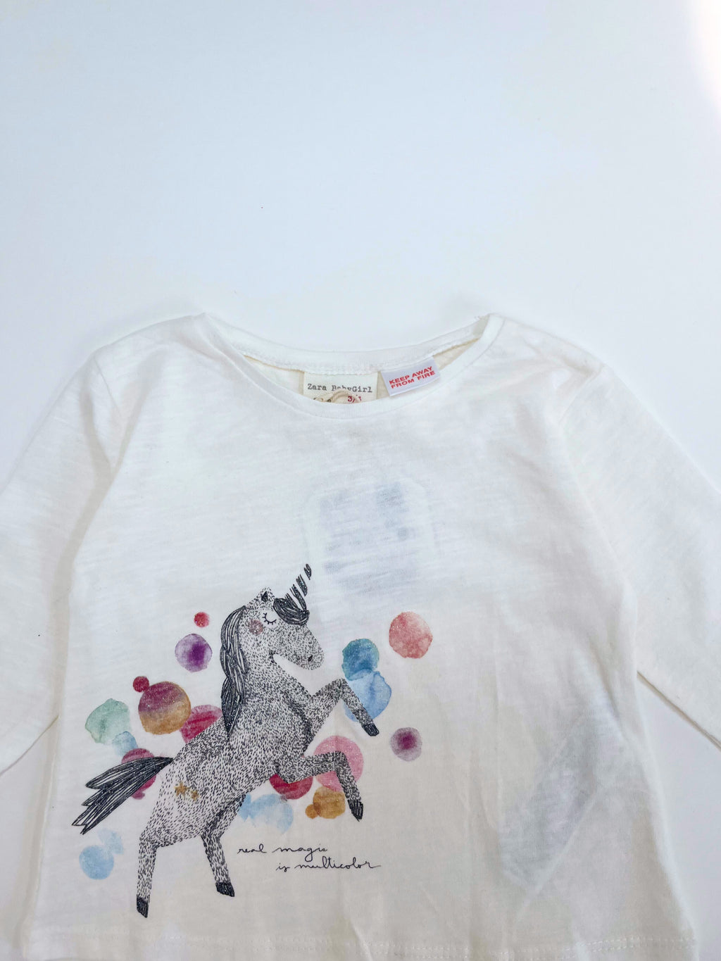 Zara – Long-Sleeve Shirt (Size 3–6 months)