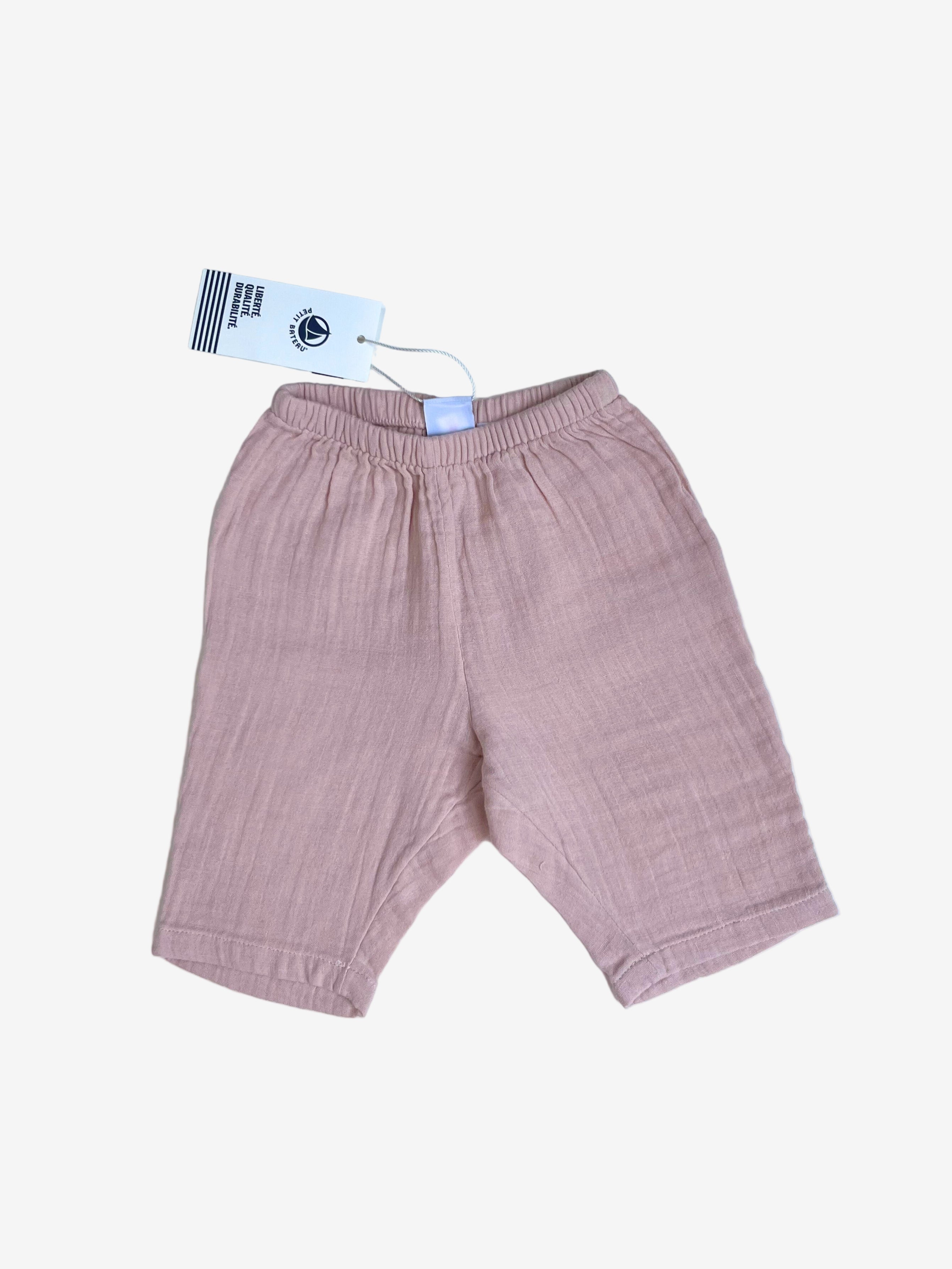 Petit Bateau - Muslin Pants 3 months