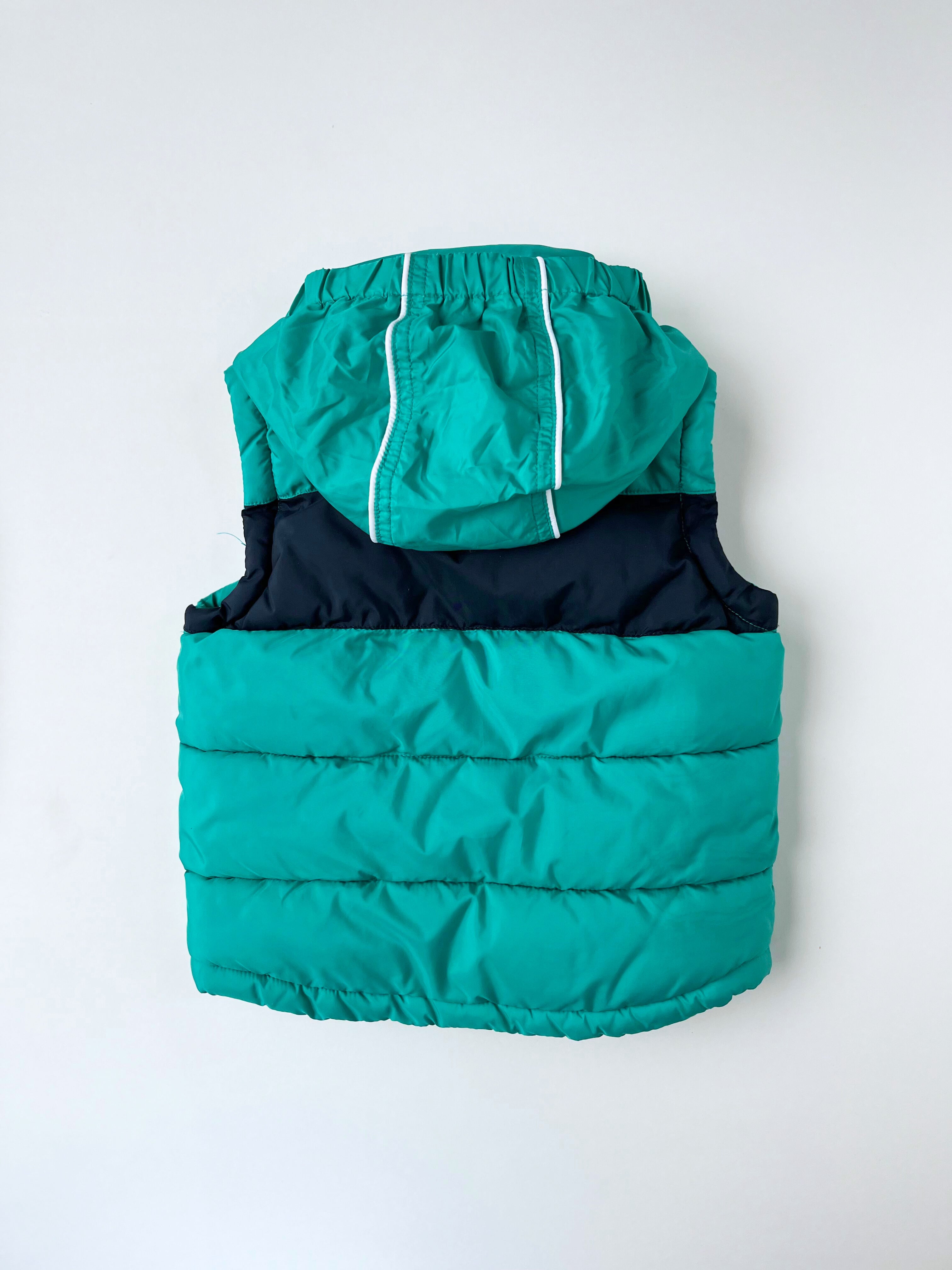 Timberland – Puffer Vest with Hidden Hood (Size 12 months / 74, runs big)