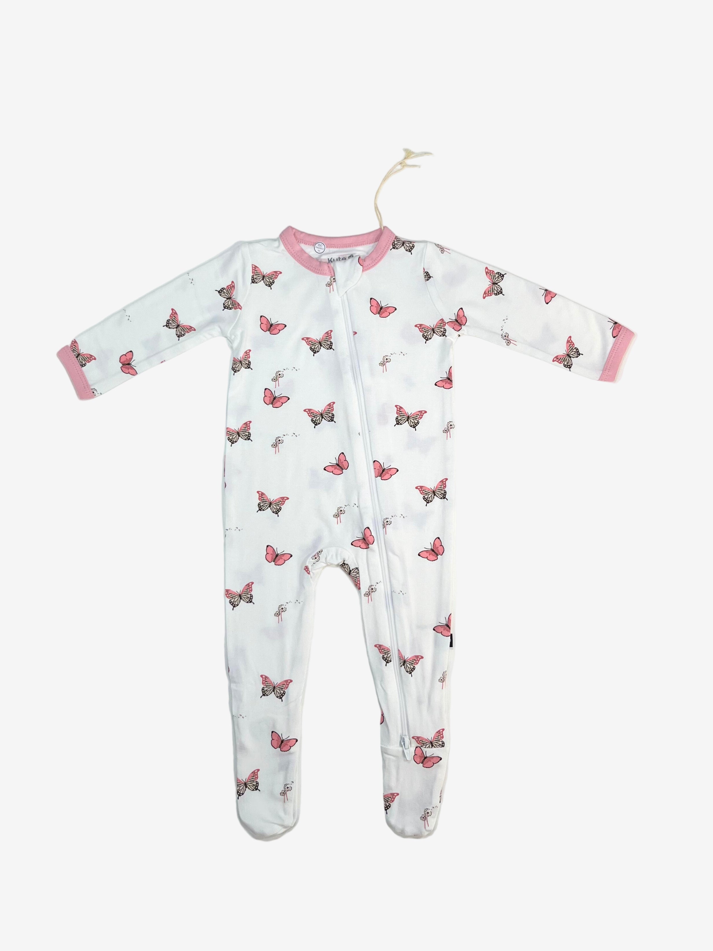 Kyte Baby Footies with Zipper – 3-6 Months
