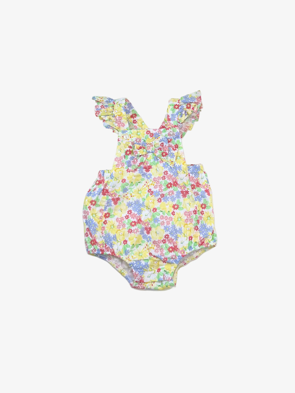 Little Me – Romper with Adjustable Straps (Size 3–6 months)
