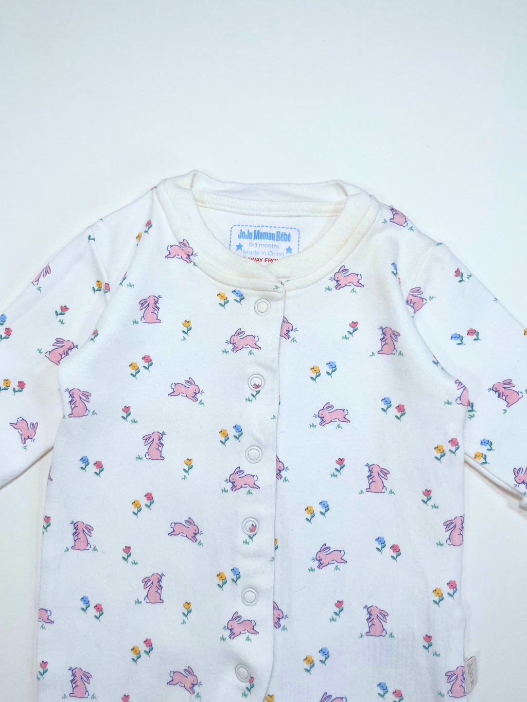 JoJo Maman Bébé – Footies (Size 0–3 months)