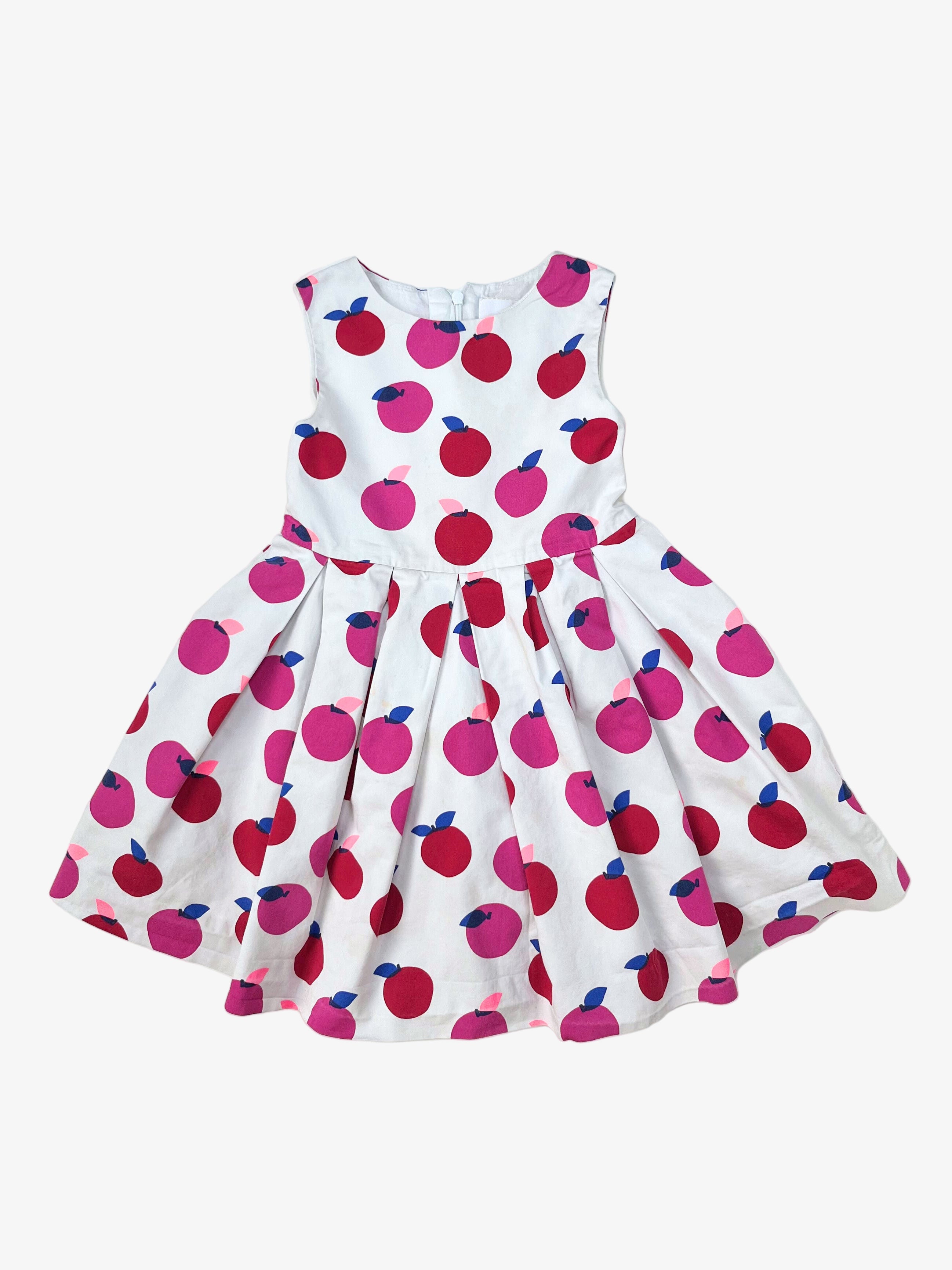 Jacadi - Apple Print Dress (Size 4 years / 104 cm)
