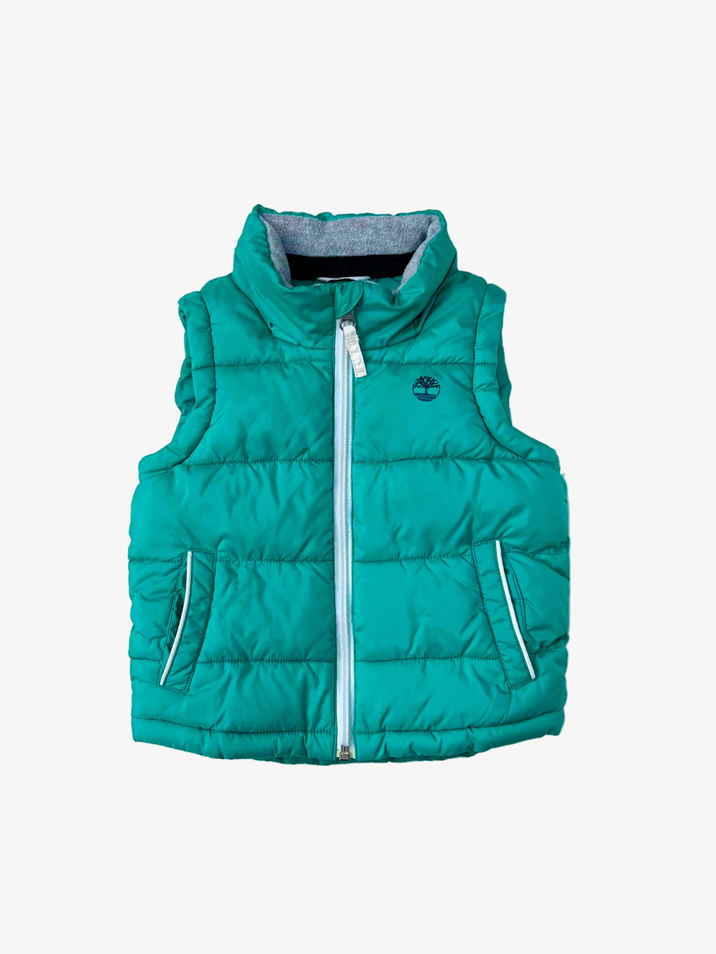 Timberland – Puffer Vest with Hidden Hood (Size 12 months / 74, runs big)