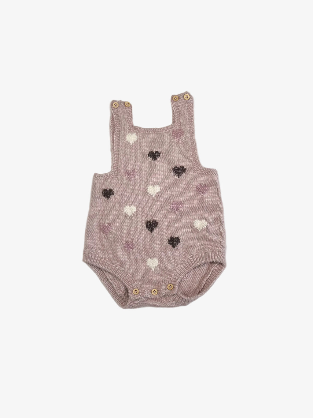 Zara – Knitted Romper (Size 3–6 months / 68 cm)