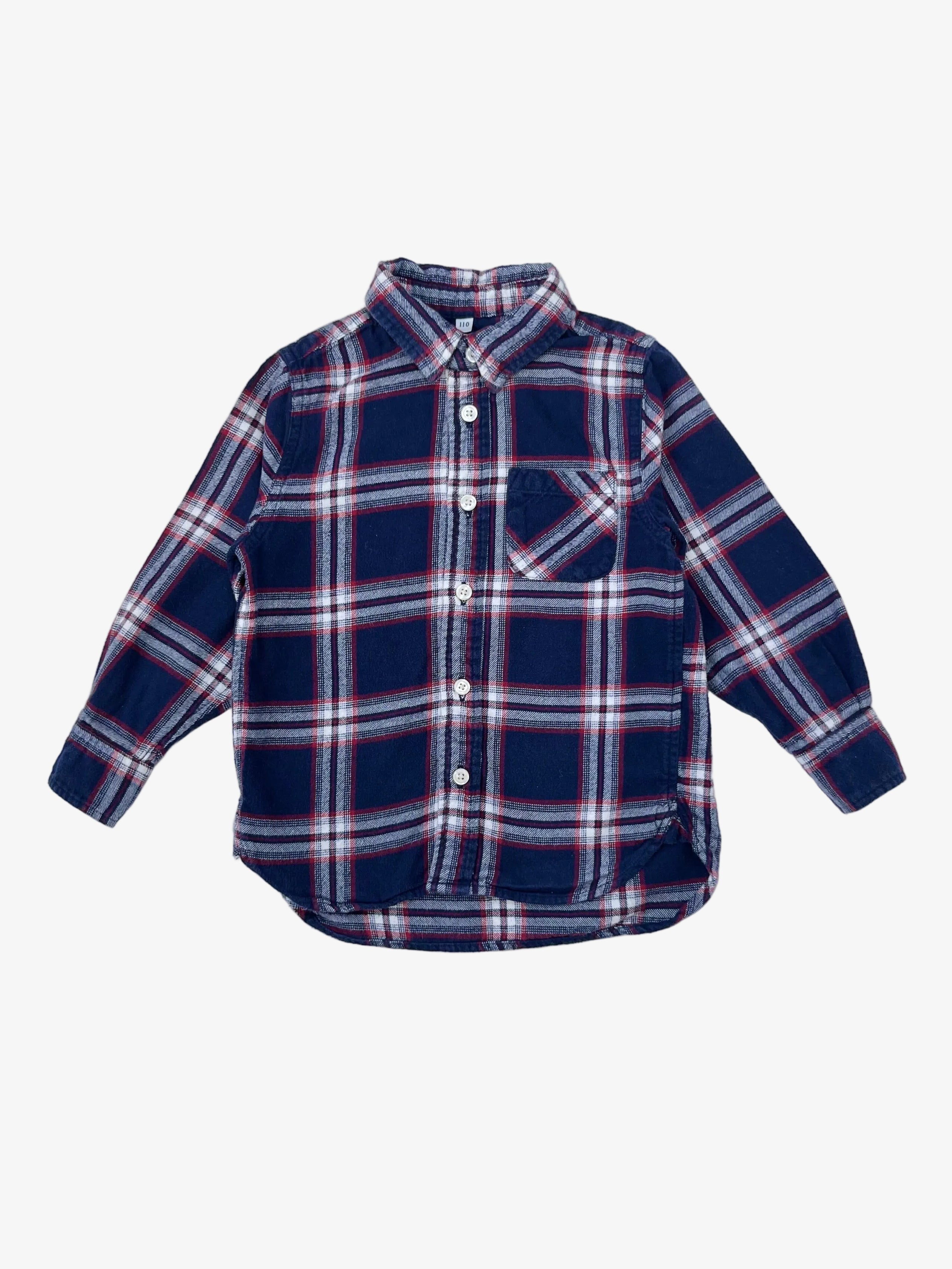 Unknown – Flannel Shirt (Size 4 years / 110 cm)`