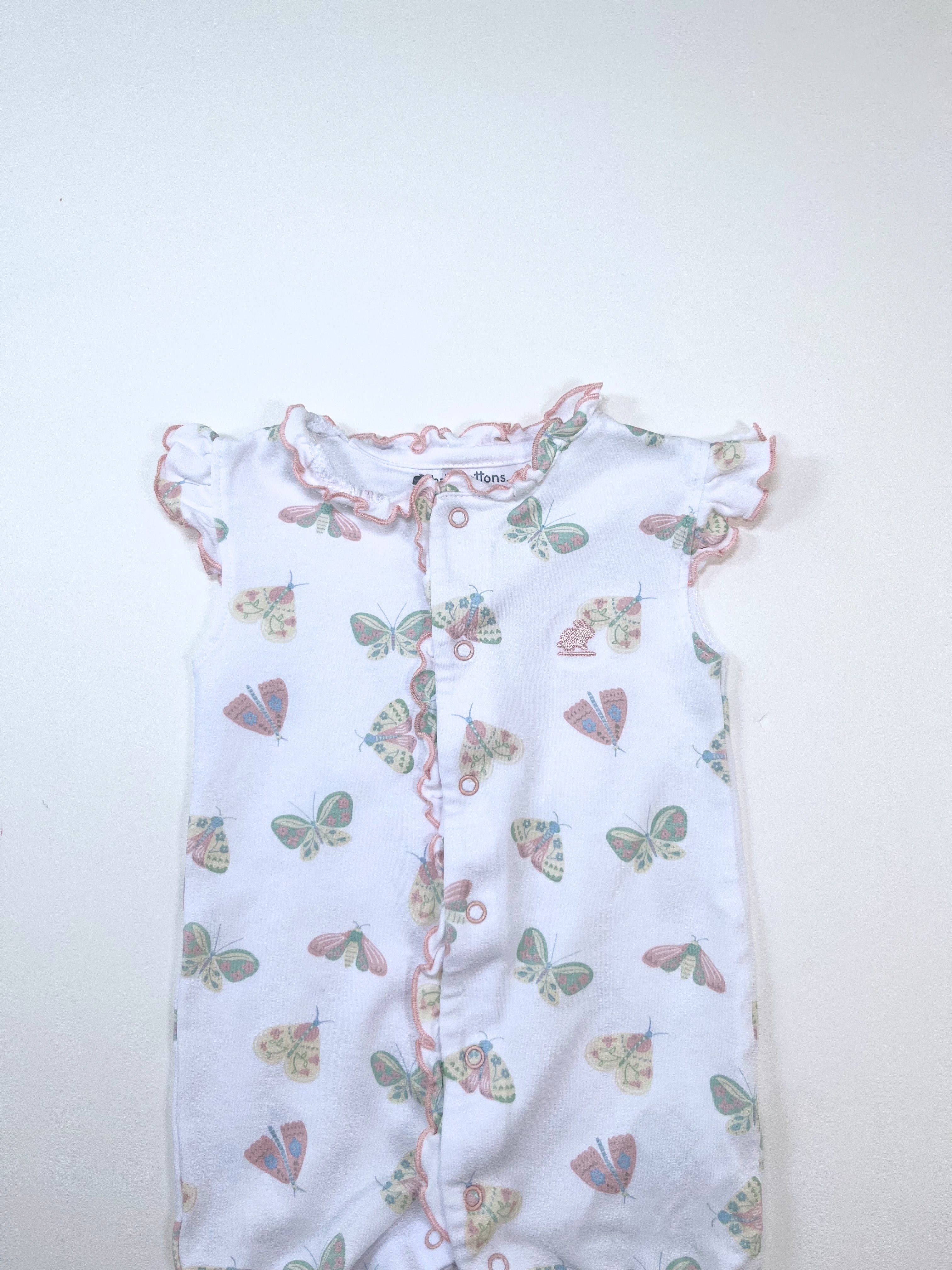 Baby Cottons – Romper (Size 3–6 months)