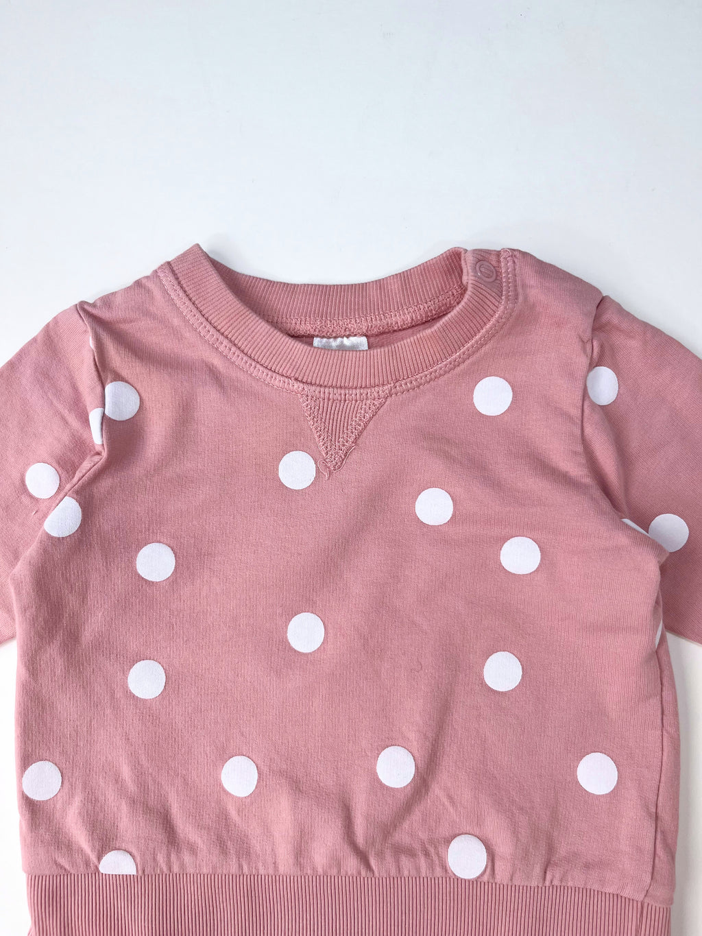 H&M – Sweatshirt & Pants Set (Size 3–6 months)