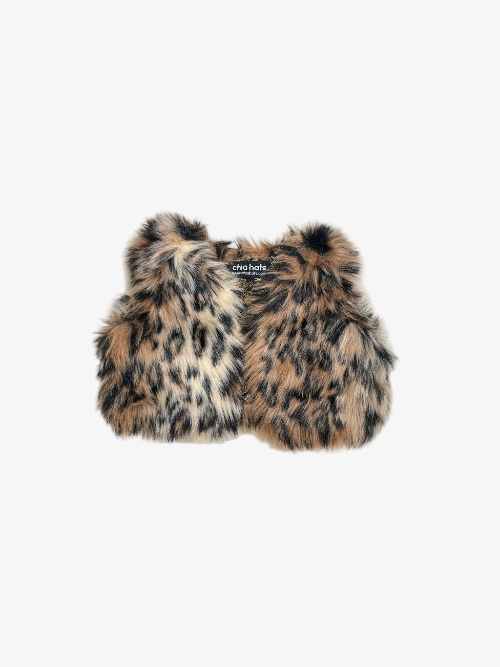 Faux Fur Wild Cat Vest (Size 12–18 months)