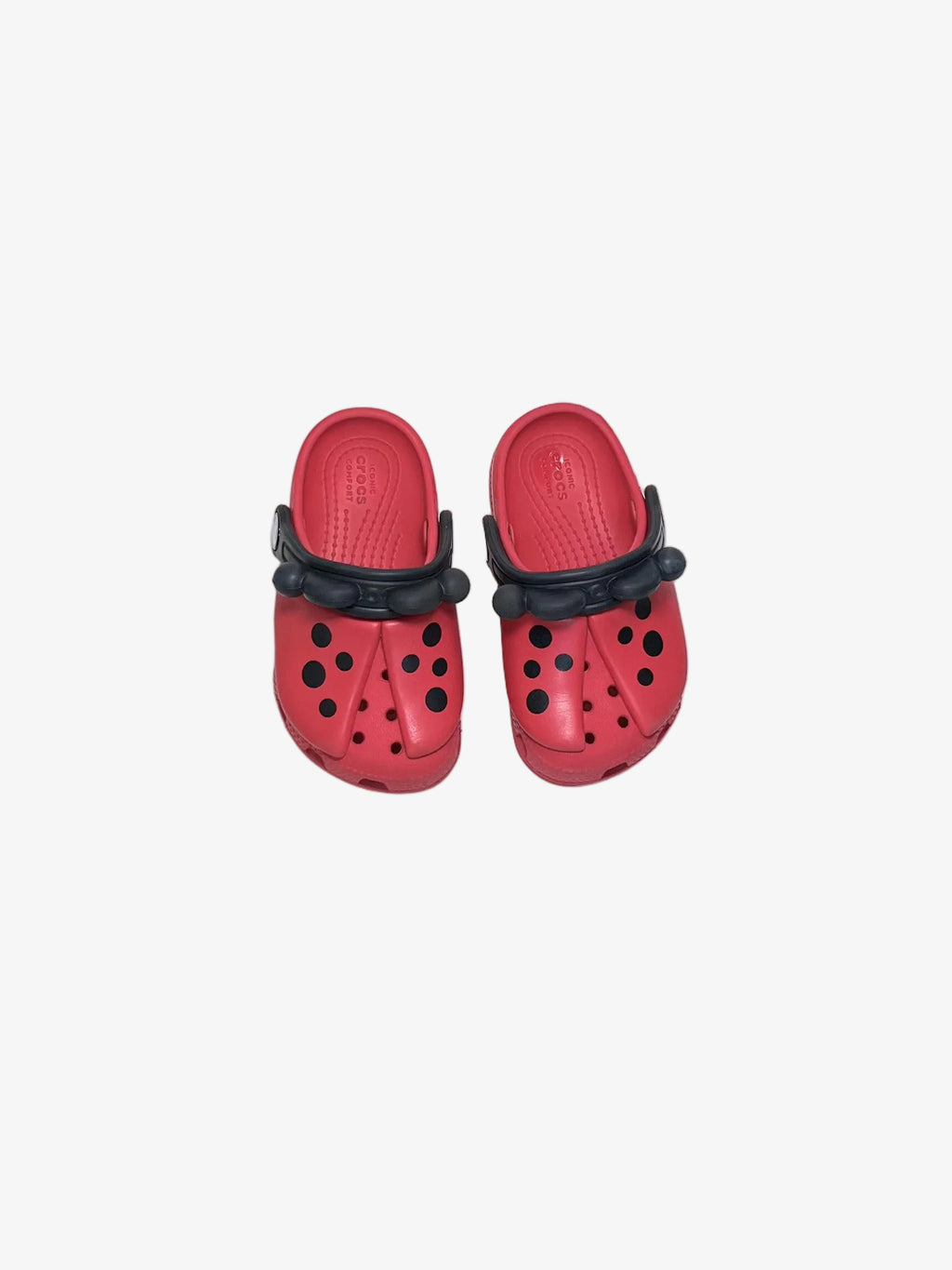 Crocs – Ladybug Print Clogs (Size C7)