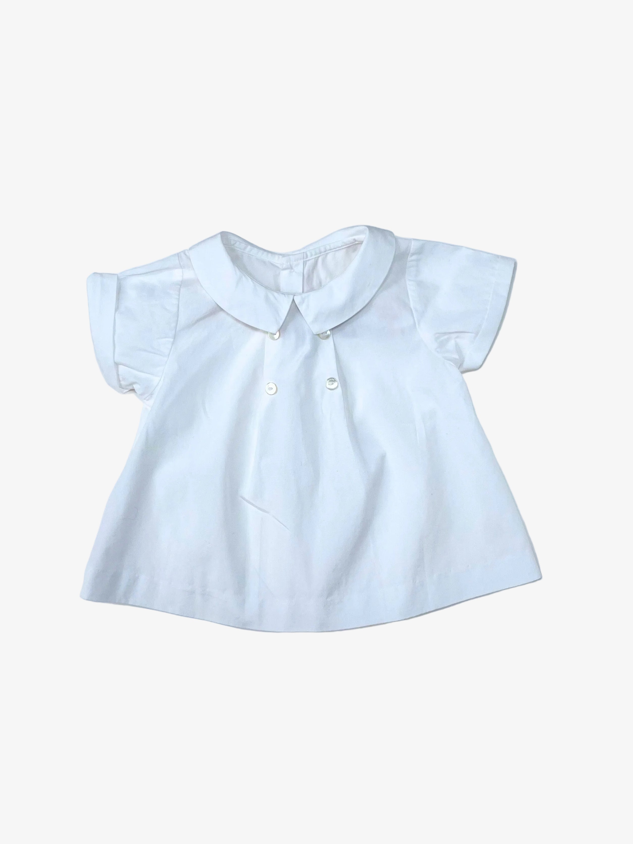 Jacadi – Short-Sleeve Shirt (Size 12 months / 74 cm)
