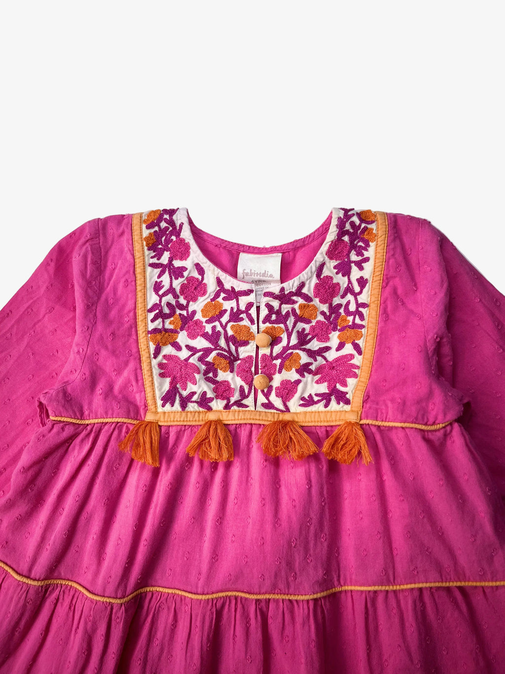 Fabindia – Dress (Size 4–5 years)