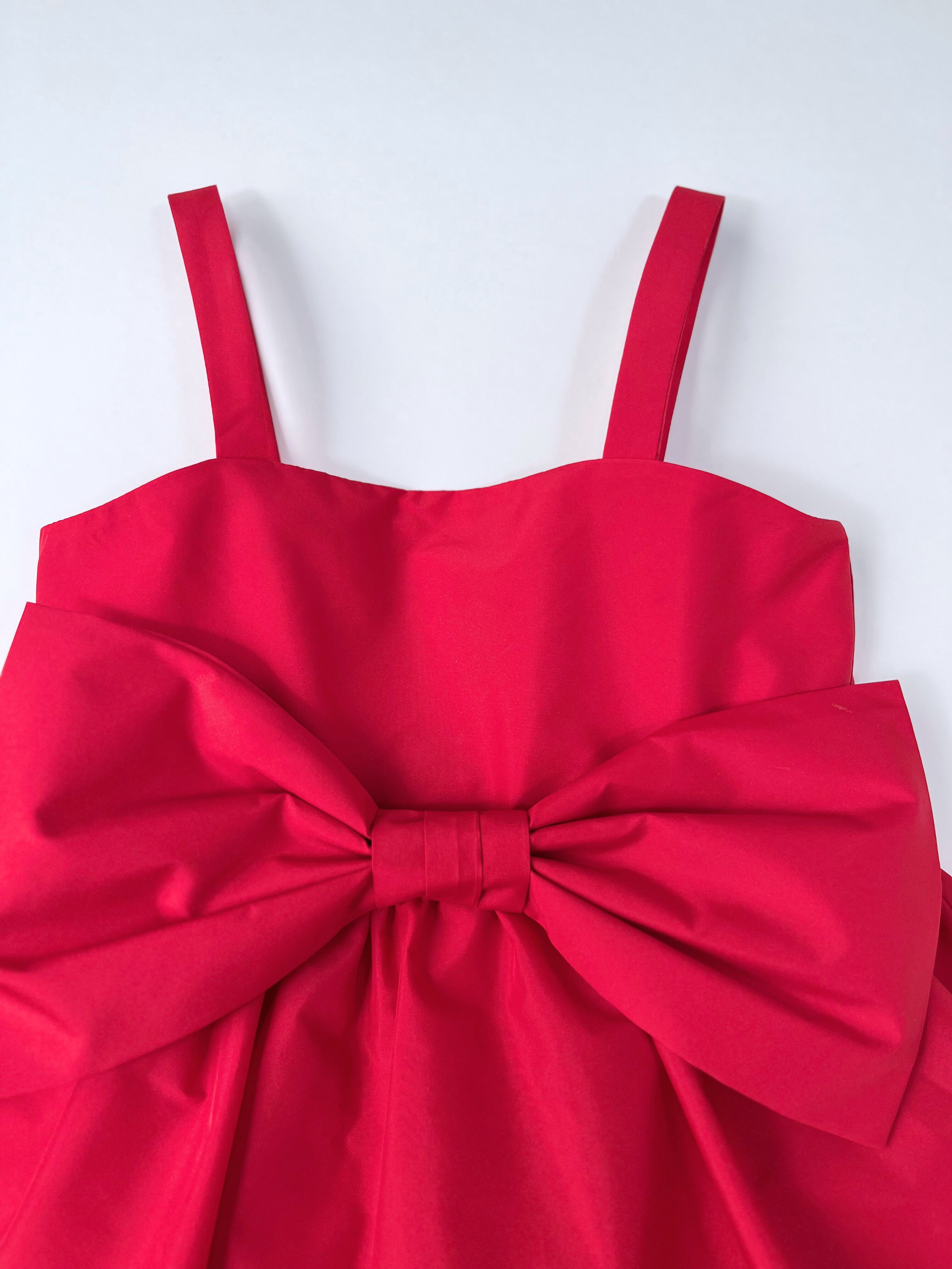LoveShackFancy – Strappy Dress with Bow (Size 4–5 years)