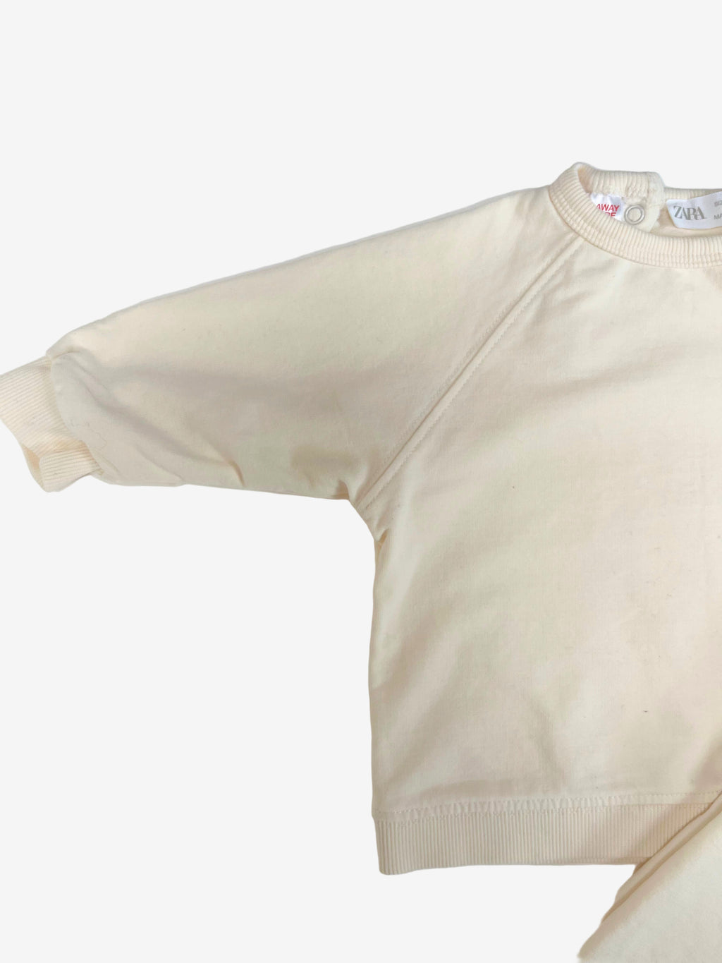 Zara Sweatshirt & Sweatpants Set – 3–6 Months