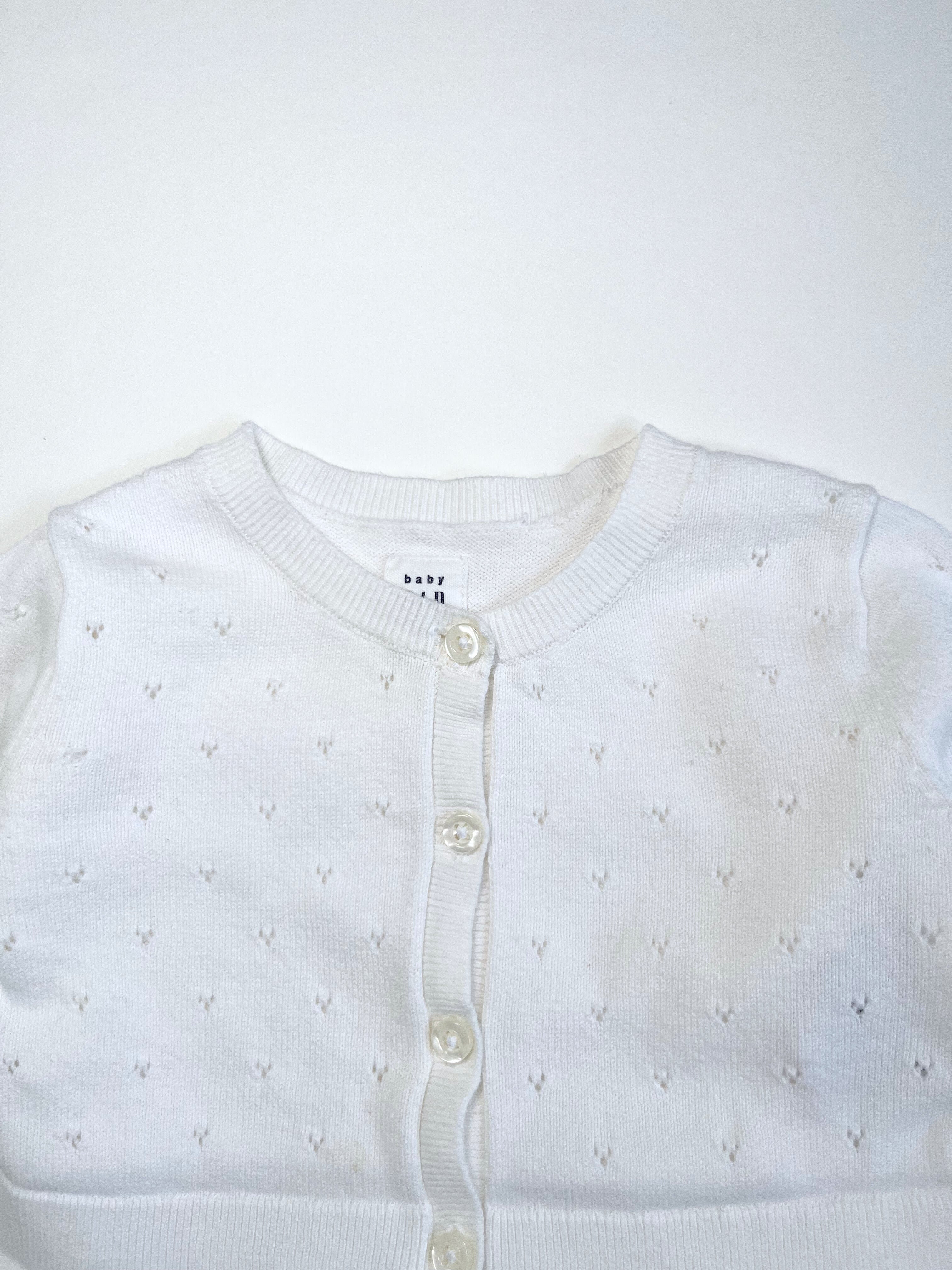GAP – Knitted Cardigan (Size 6–12 months)