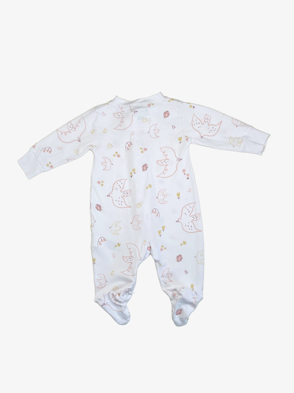Baby Cottons – Footies with Zipper (Size 6 Months)